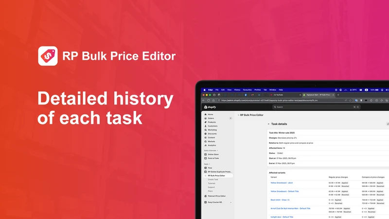 RP: Bulk Price Editor