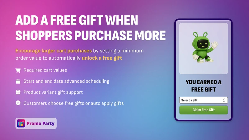 Promo Party Pro ‑ Free Gift