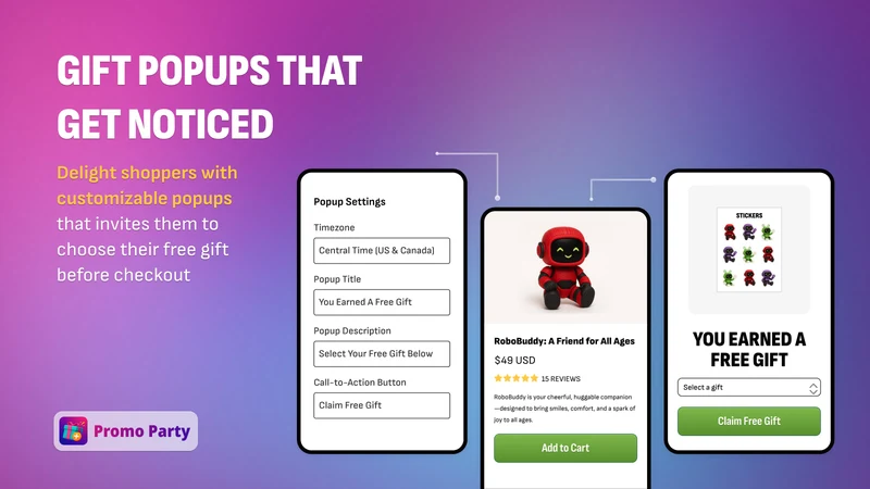 Promo Party Pro ‑ Free Gift