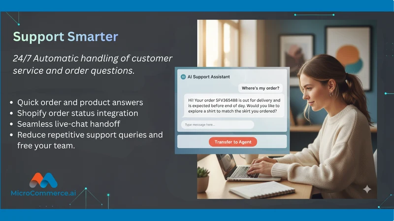 MicroCommerce AI ShopAssistant