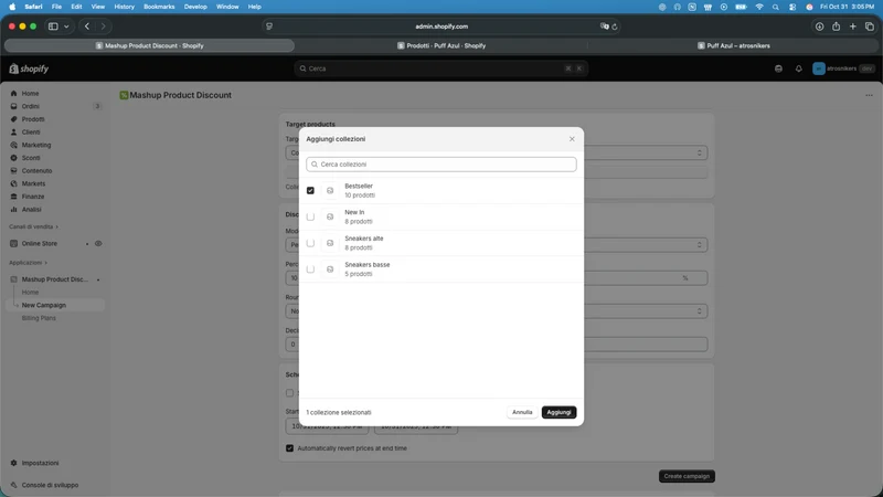 Mashup Product Discount