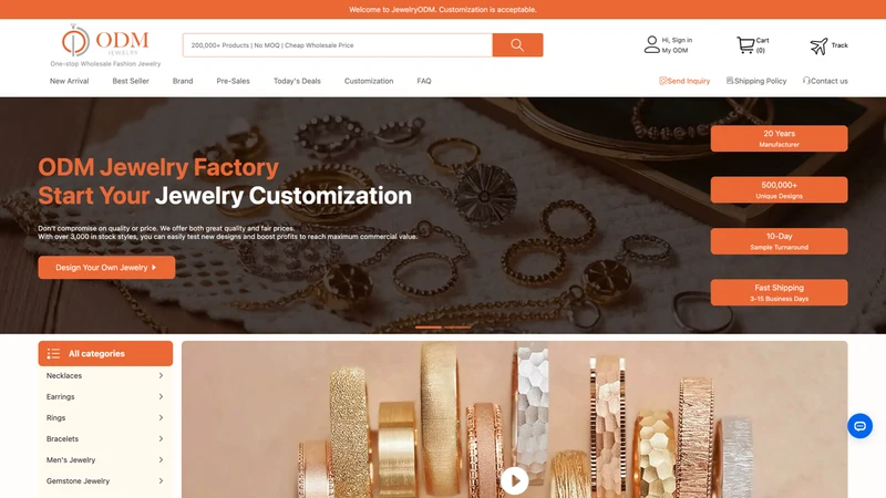 JewelryODM Dropshipping