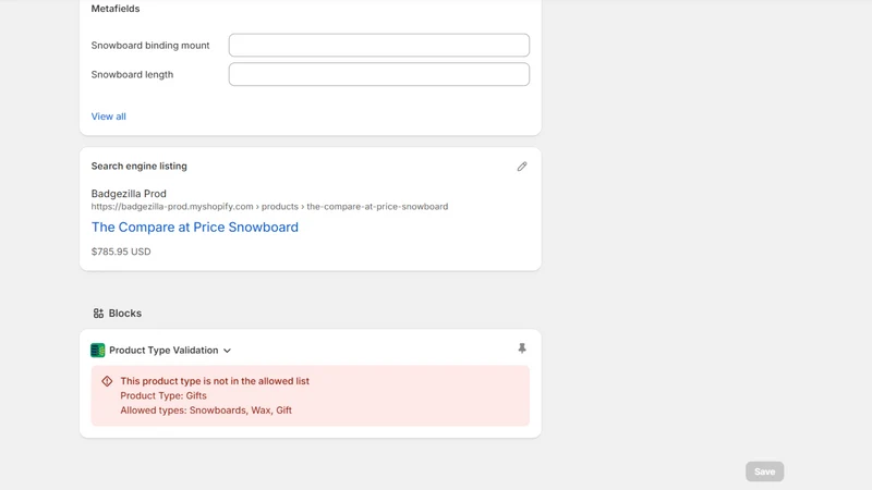 Datify Product Data Management