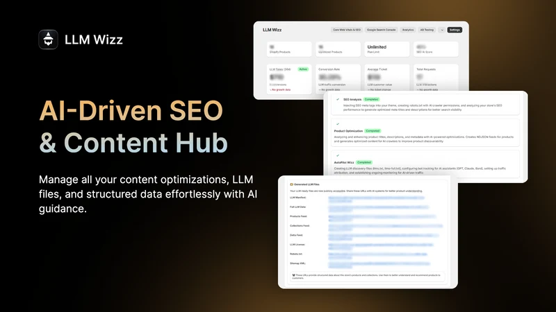 LLM Wizz – AI SEO & AI Traffic