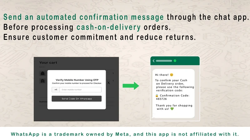 Knlii WhatsApp Order Confirm