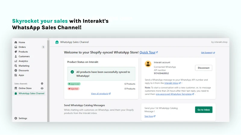 Interakt ‑ Sell on WhatsApp