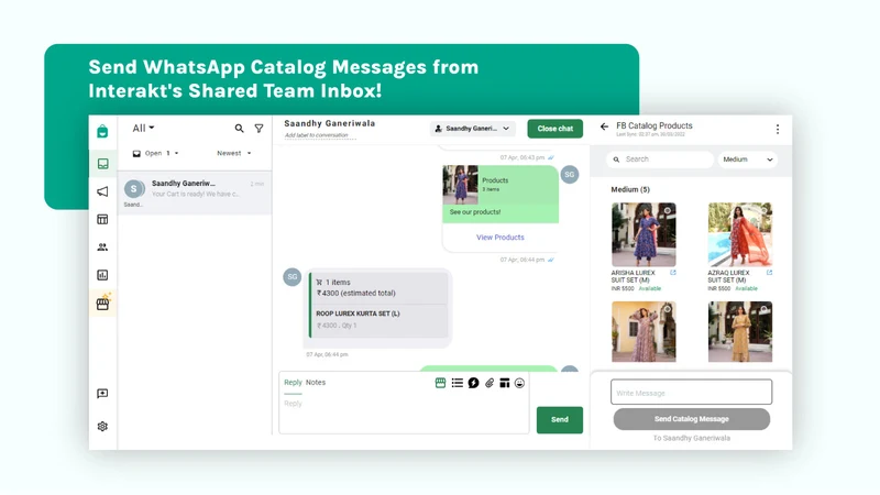 Interakt ‑ Sell on WhatsApp
