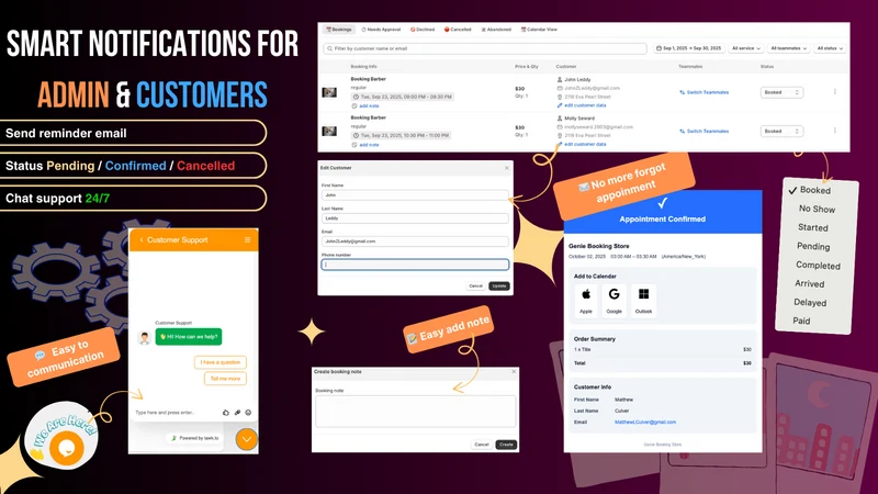 Genie Appointment Booking App