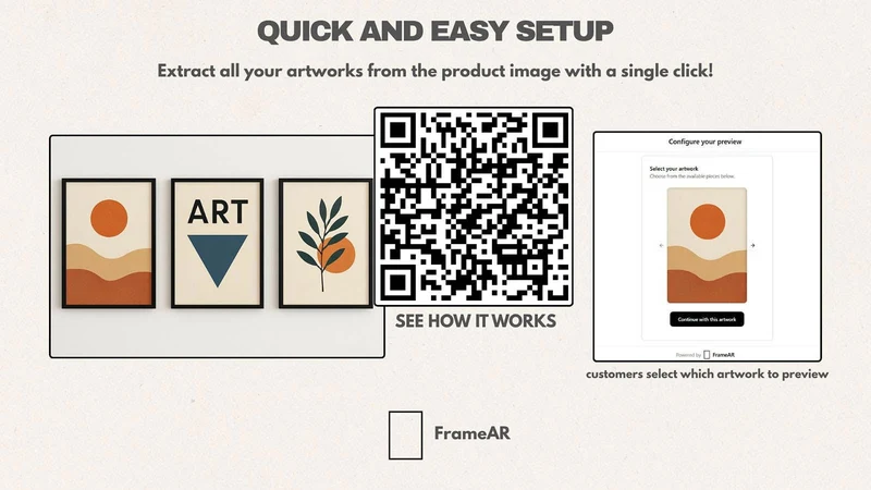 FrameAR: Wall Art AR Previews