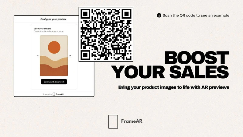 FrameAR: Wall Art AR Previews
