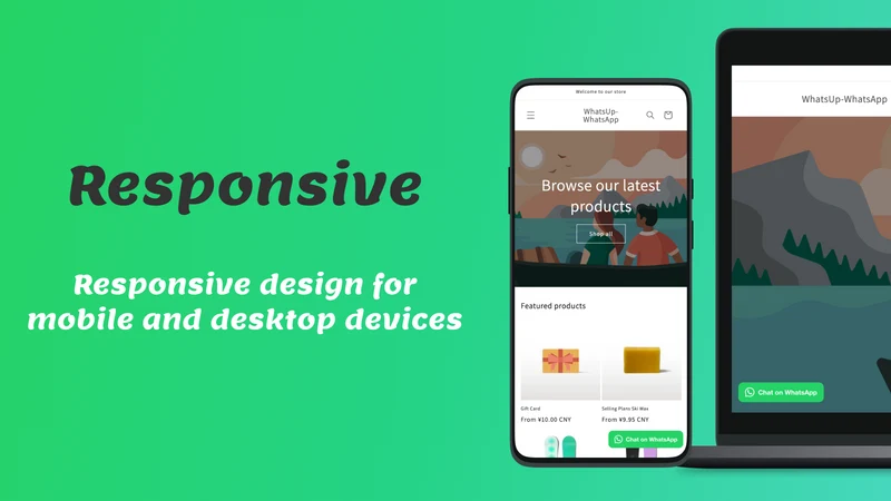 Whats Up: Customer Chat Button