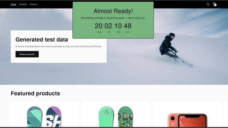 Countdown Timer Bar