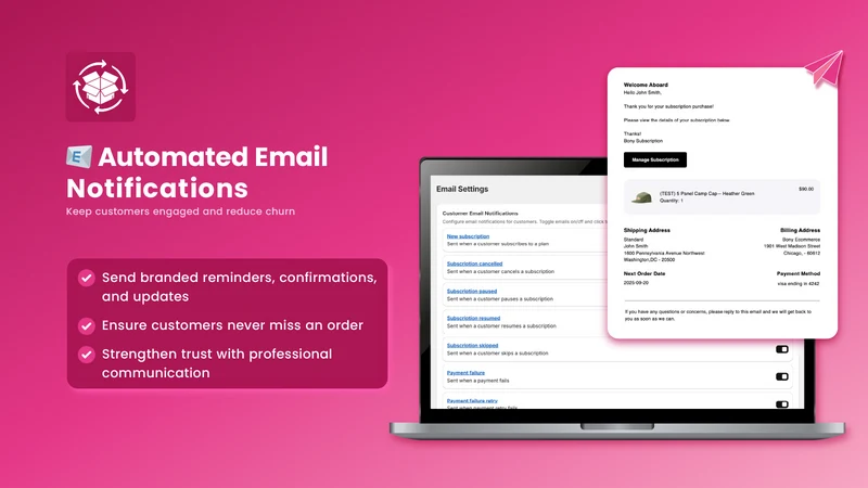 Bony Subscriptions App