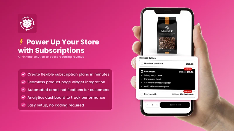 Bony Subscriptions App