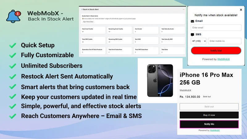 WebMobX AI Smart Stock Alerts