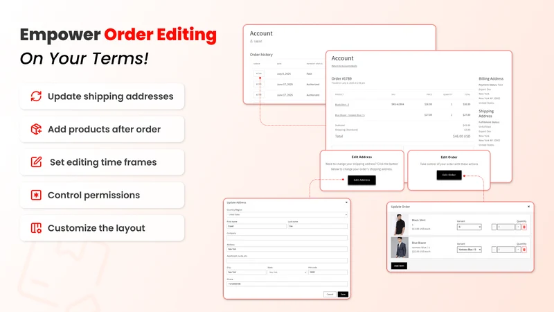 Edit Order