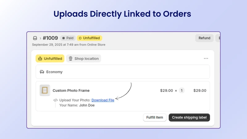 UploadMate: Order File Upload