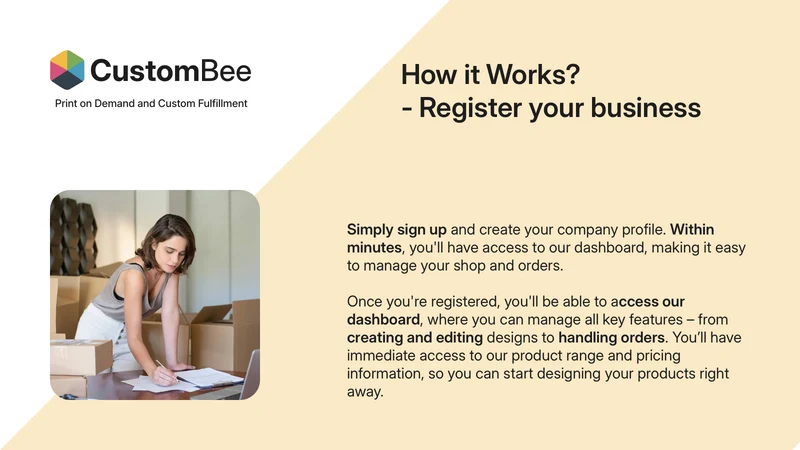 CustomBee ‑ Print on Demand