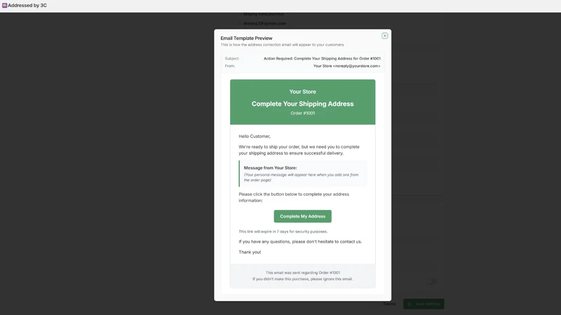Addressed | Easy Address Fixer