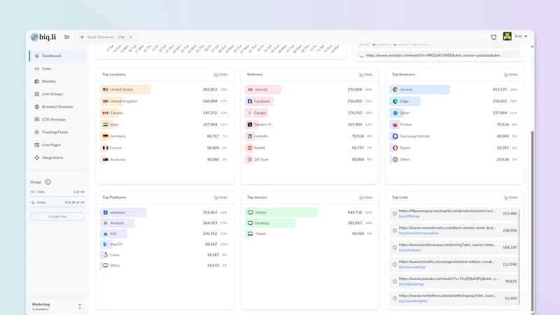 Biqli: Conversion Analytics