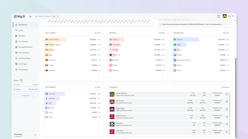 Biqli: Conversion Analytics