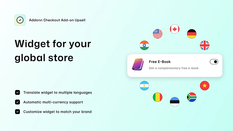Checkout Upsell — Addonn
