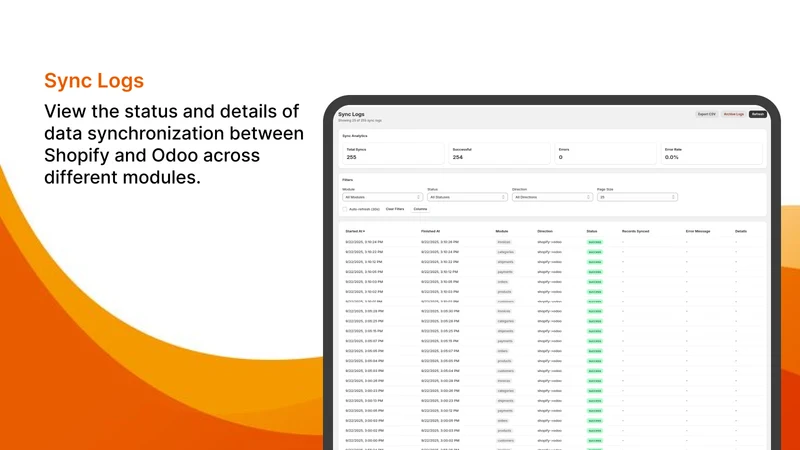 OdooStream ‑ OdooSync Utility