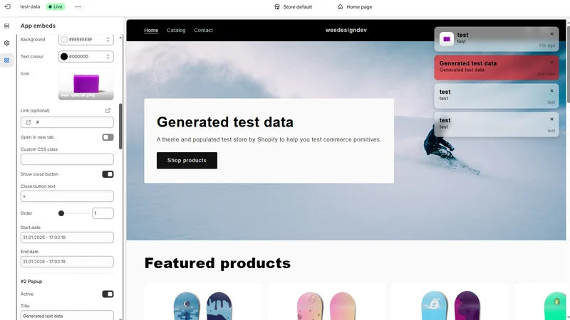 weedit FOMO Pop‑Ups