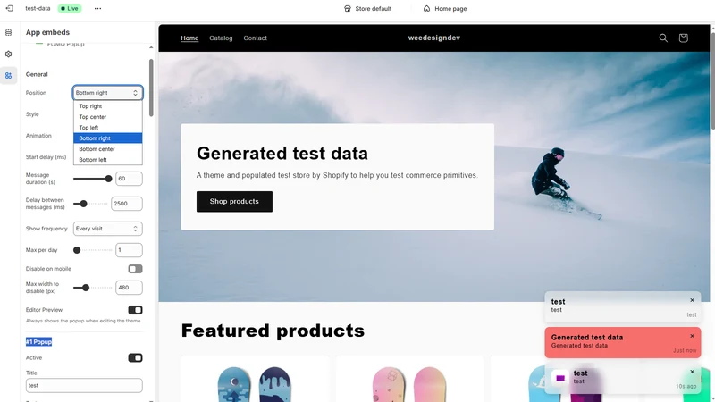 weedit FOMO Pop‑Ups