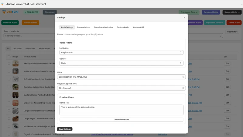Audio Hooks That Sell: VoxFunl