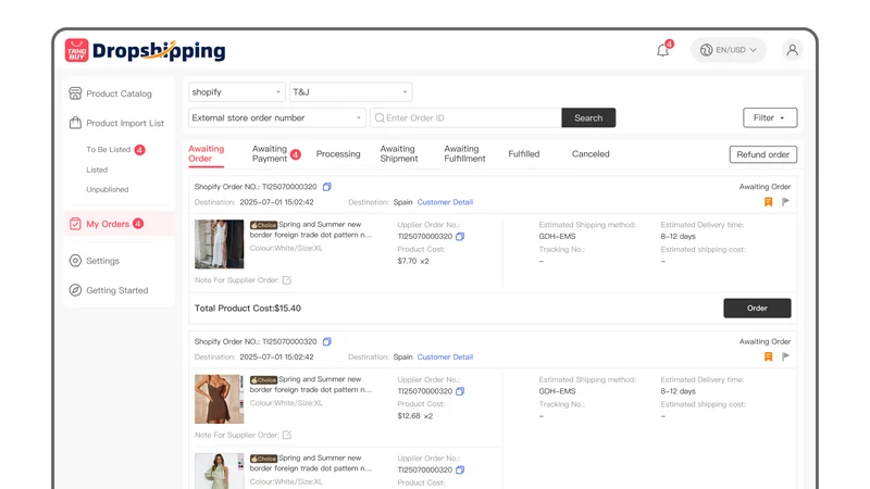 Tangbuy Dropshipping