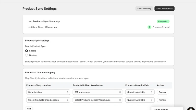 Dolibarr Integration
