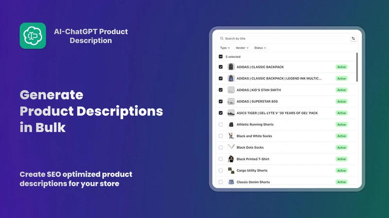 AI‑ChatGPT Product Description