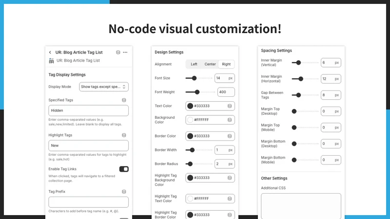UR: Blog Article Tag List
