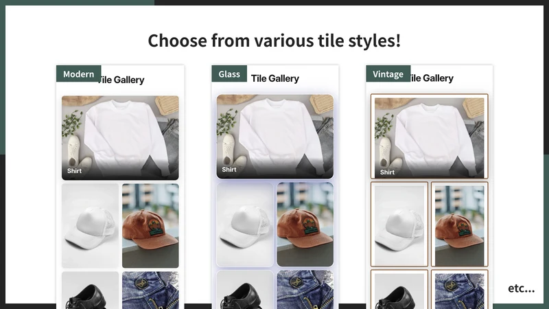 UR: Image Grid｜Photo Gallery