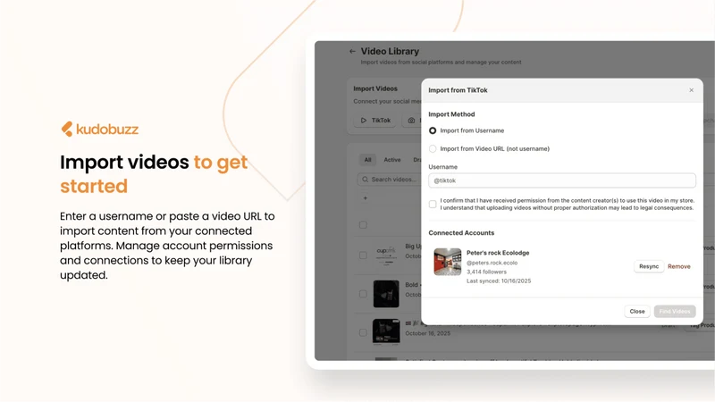 Kudobuzz : Shoppable UGC