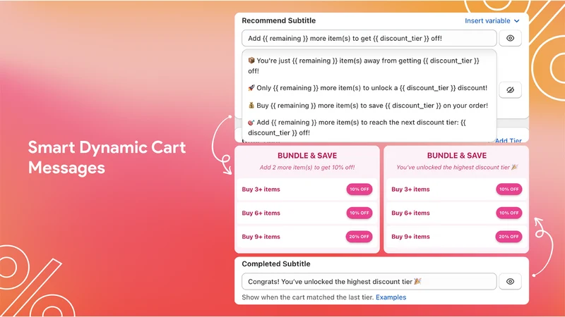 G: Volume Discounts & Bundles