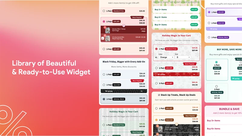 G: Volume Discounts & Bundles