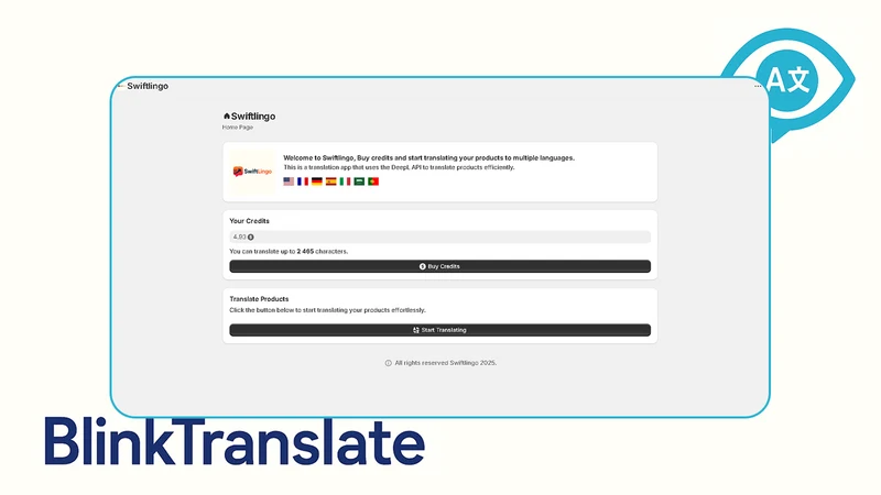 BlinkTranslate