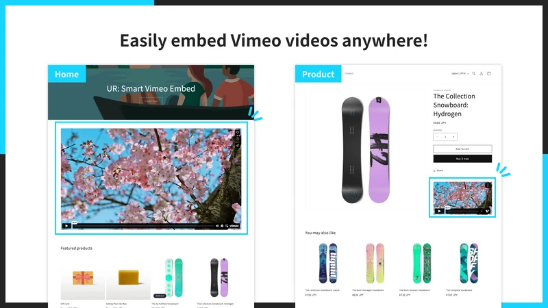 UR: Smart Vimeo Embed