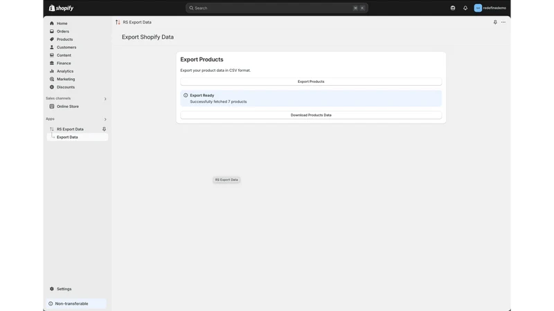 ReTech ‑ Export Hub