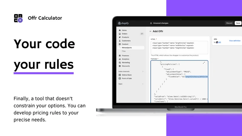 Offr Calculator