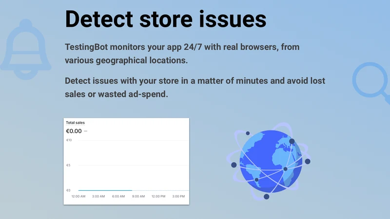 TestingBot ‑ Store Monitoring