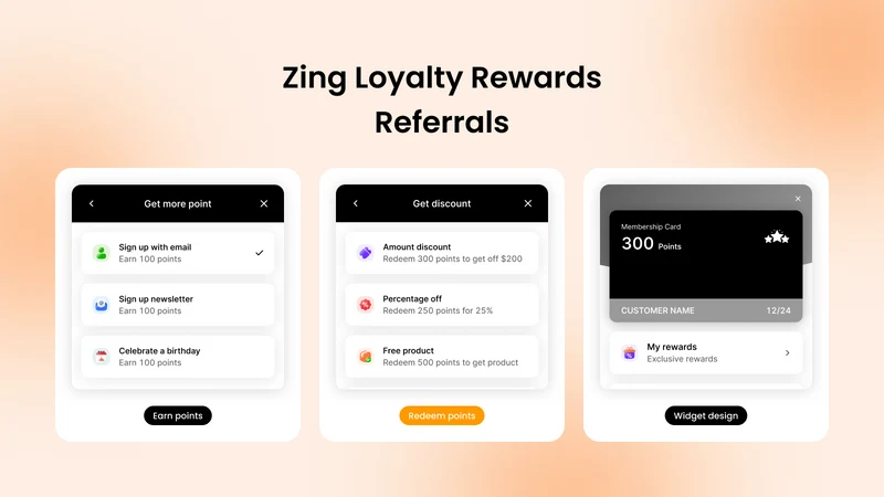 Zing Loyalty Program & Rewards