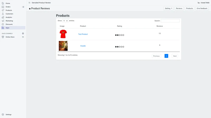 TrueView Product Reviews App