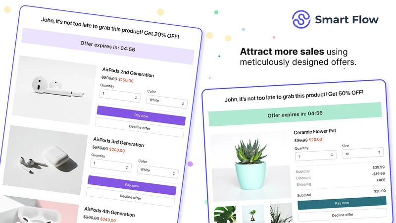 Upsell & Cross‑Sell SmartFlow