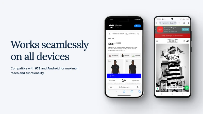Mobile App Banner ‑ Shoppy