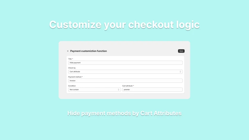 Pay View: Payment & Delivery