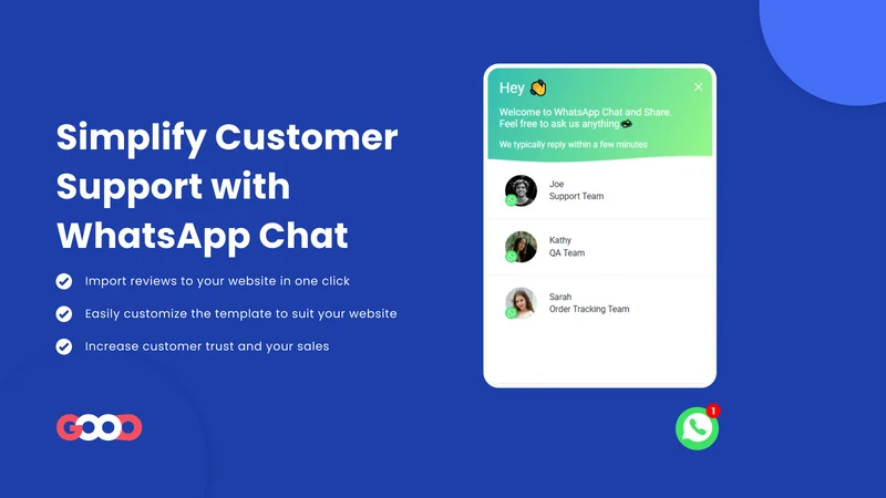 Whatsapp Chat Widget