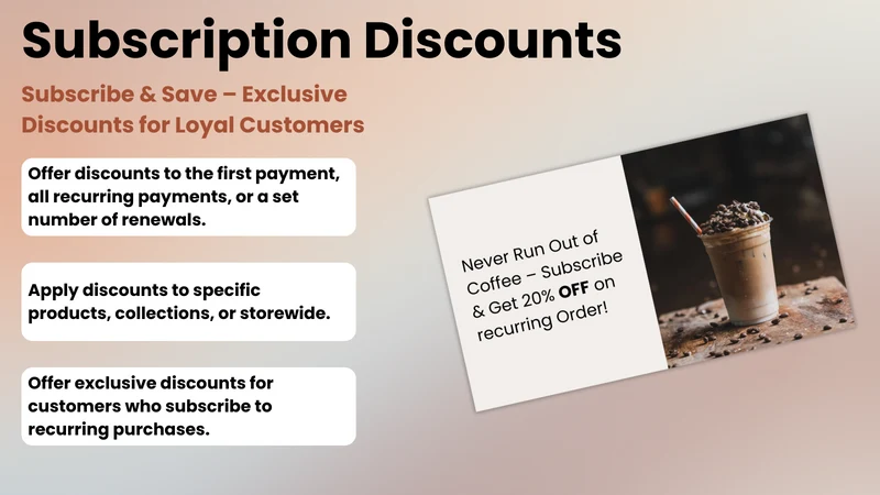 Endless Discount Options